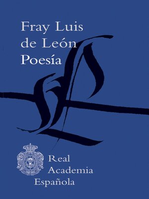 cover image of Poesía Fray Luis de León (Epub 3 Fijo)
